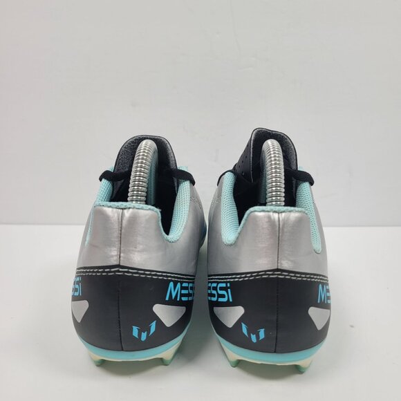 Adidas X Crazyfast MESSI.4 Men's Silver Blue Cleats IE4071 US Size 5 - Picture 4 of 8